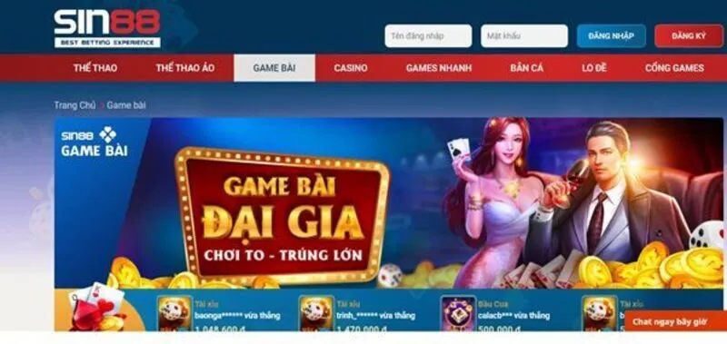 Trang chủ 13 Sin88 Được Hoạt Động Hợp Pháp Với Nhiều Trò Chơi Thú Vị